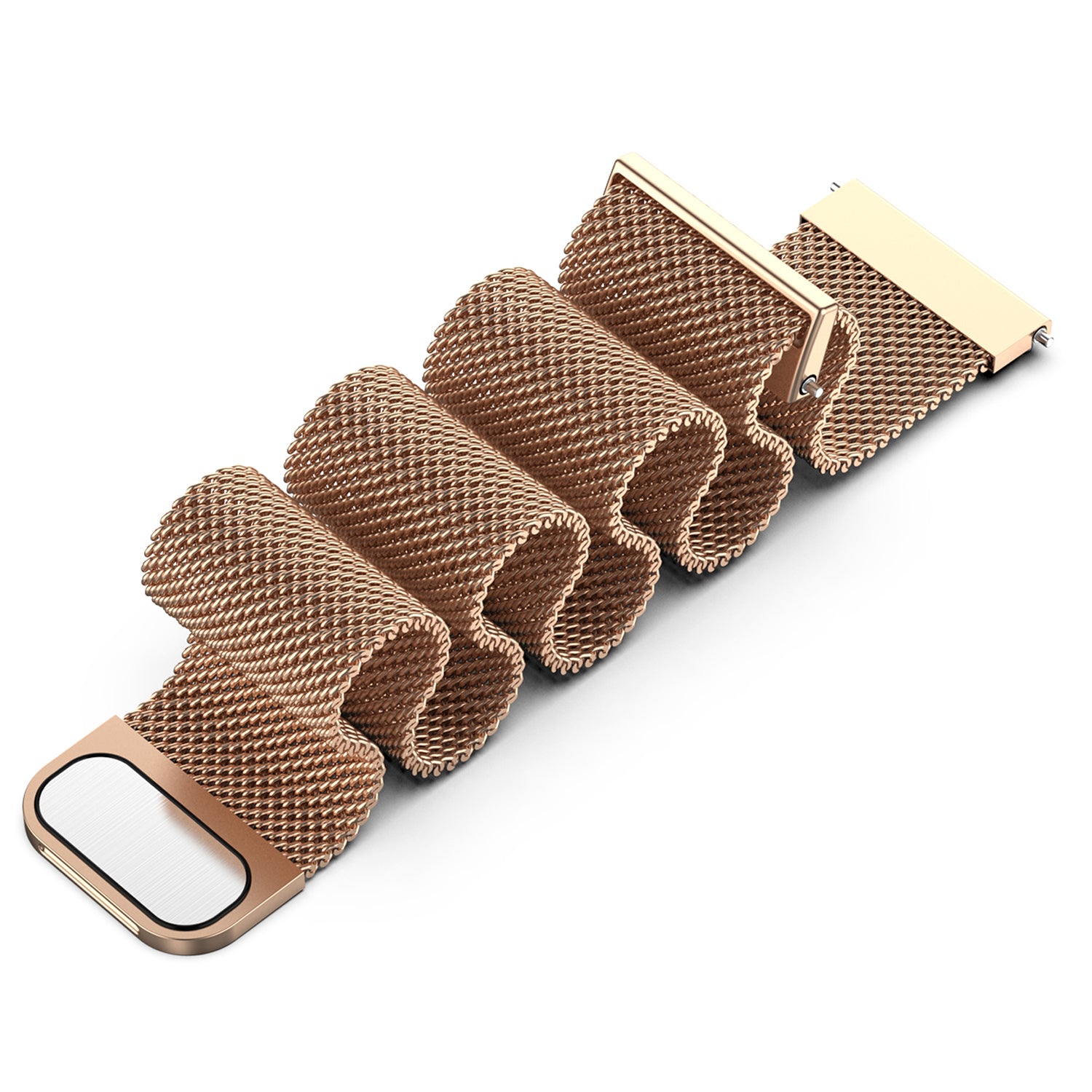 Breathable Milanese Stainless Steel Mesh Band Watch Strap for Huawei Watch GT3 42mm Samsung Galaxy Watch 42mm Breathable Milanese Stainless Steel Mesh Band Watch Strap for Huawei Watch GT3 42mm Samsung Galaxy Watch 42mm